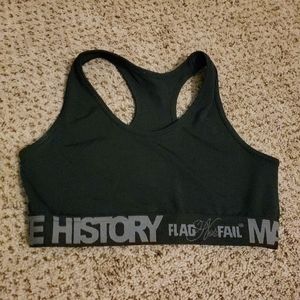 Flag Nor Fail sports bra